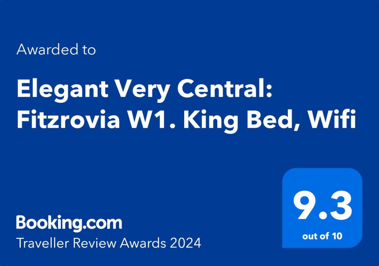 Elegant Very Central: Fitzrovia W1. King Bed, Wifi London Luaran gambar